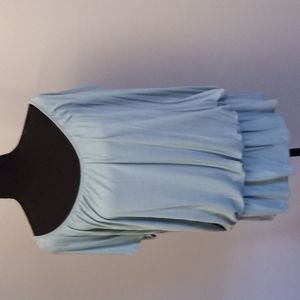 Cami medium teal off shoulder top